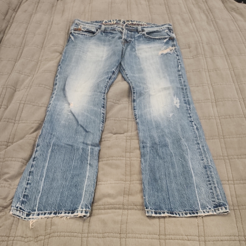 Cult of Individuality Blue Straight Men Jeans Size 34!
